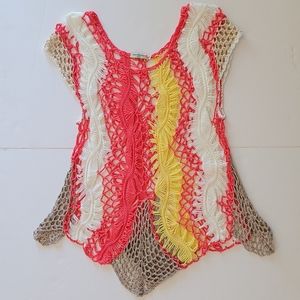 NWOT crocheted top